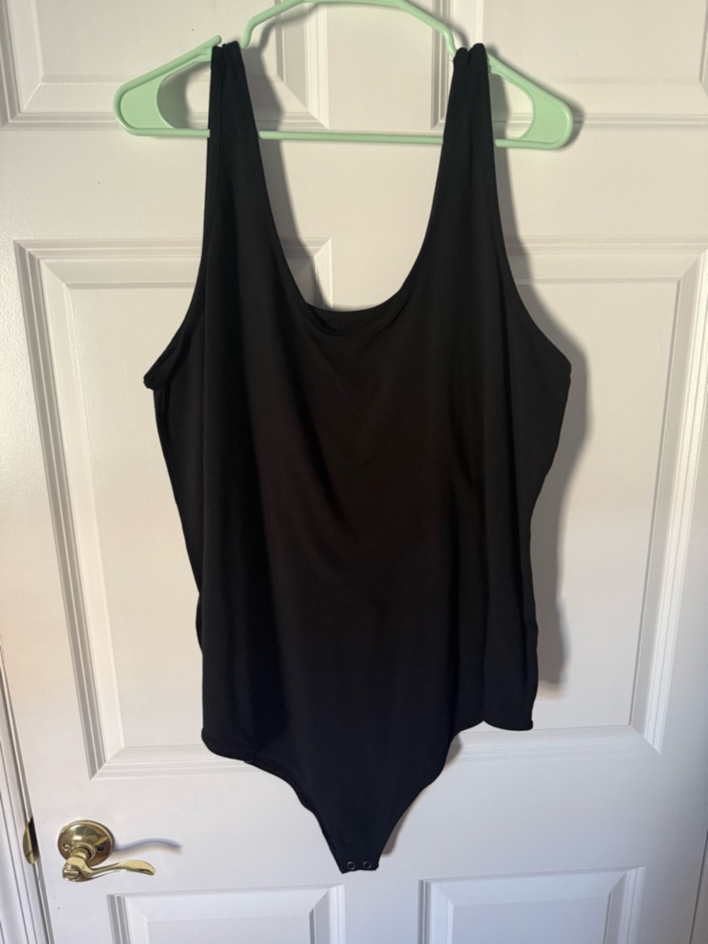 torrid Black Scoop Neck Stretch Bodysuit
